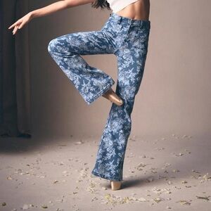Gap x LoveShackFancy - Floral Blue Women's Jeans size 26